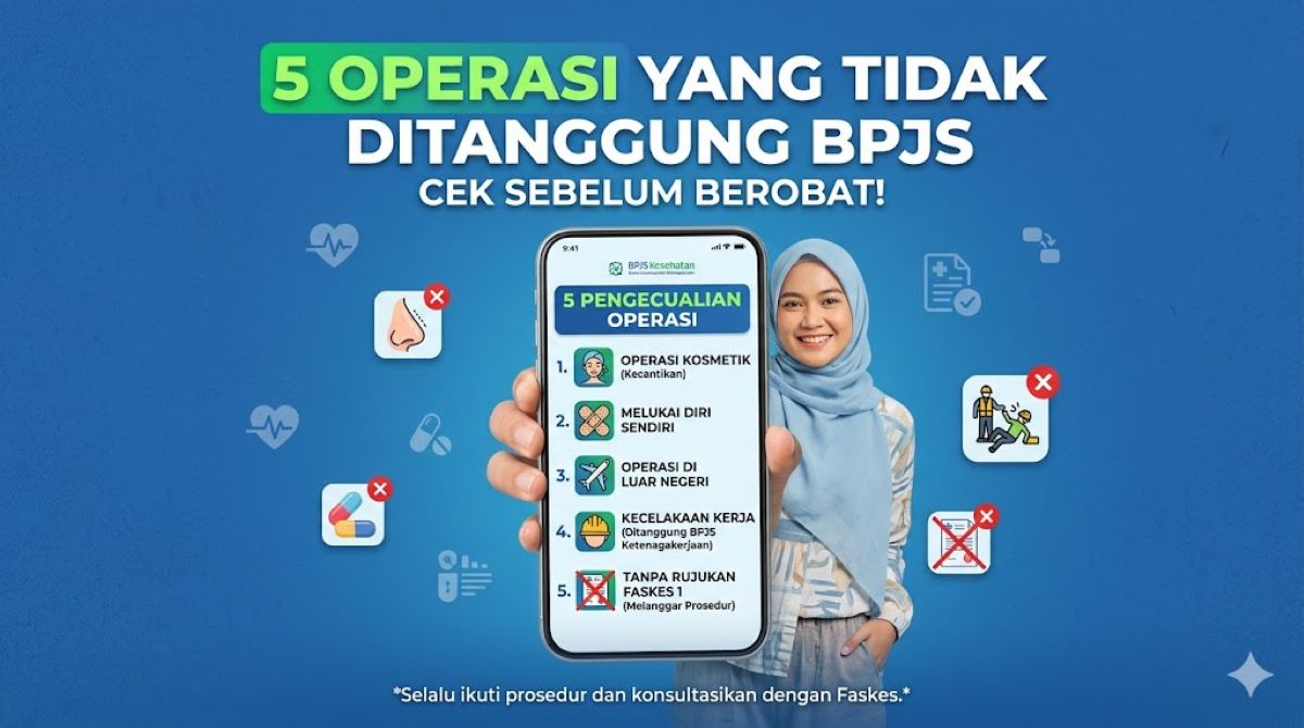 5 Operasi yang Tidak Ditanggung BPJS