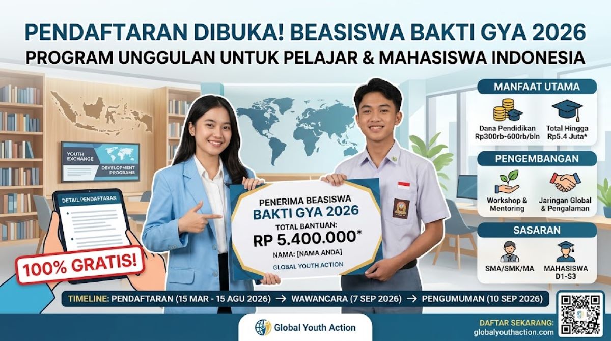 Beasiswa Bakti GYA 2026
