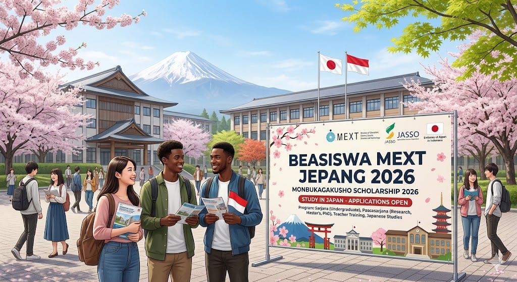 Beasiswa MEXT Jepang 2026