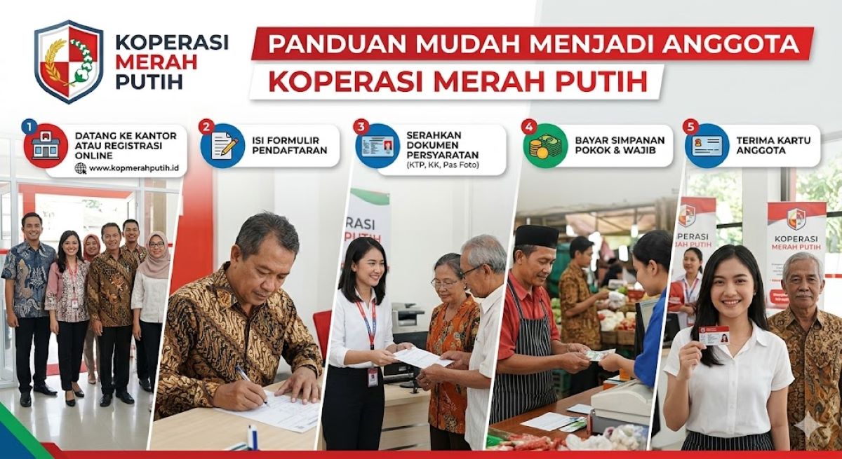 Cara Daftar Koperasi Merah Putih