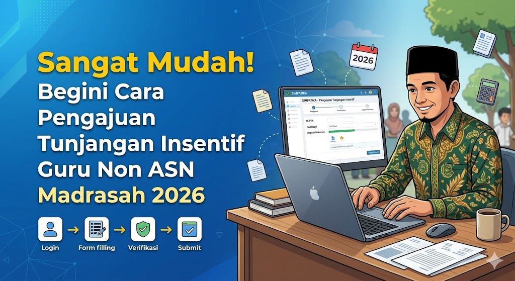 Cara Pengajuan Tunjangan Insentif Guru Non ASN Madrasah 2026