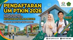 Pendaftaran UM PTKIN 2026