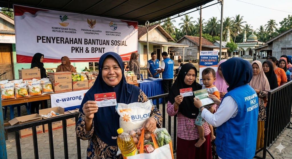 Penerima Bansos PKH BPNT