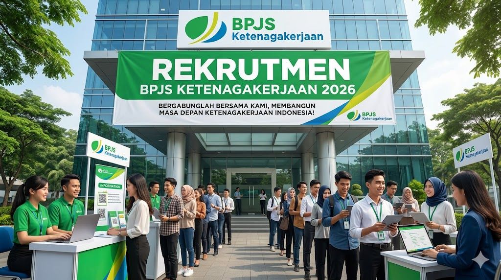 Rekrutmen BPJS Ketenagakerjaan 2026 dibuka