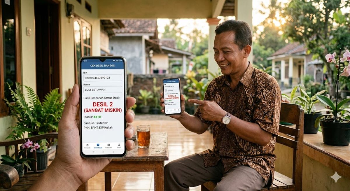 aplikasi cek desil bansos