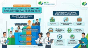 gaji bpjs ketenagakerjaan