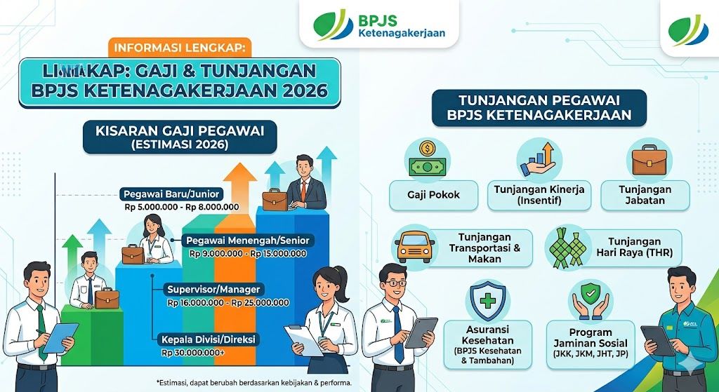 gaji bpjs ketenagakerjaan